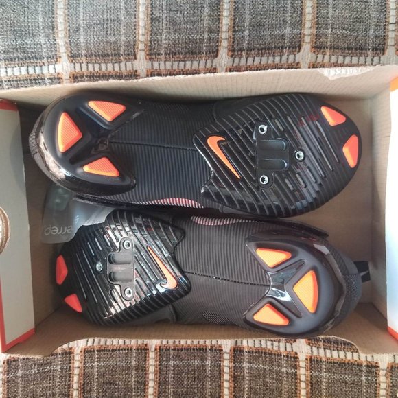 $120 NWB Women’s Nike Superrep Cycle Cycling Indoor Shoe CJ0775 008 Black Orange - Picture 8 of 9